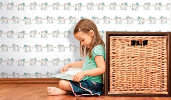 papel pintado infantil