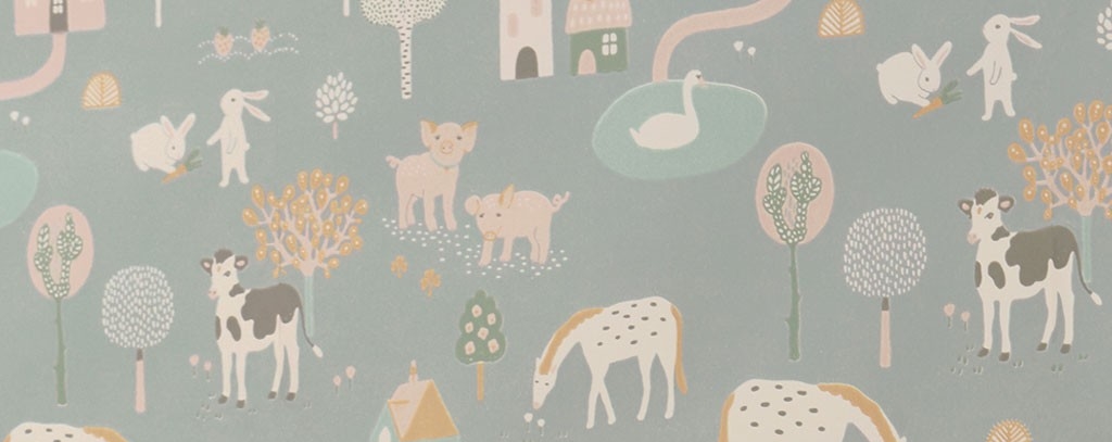 papel pintado infantil