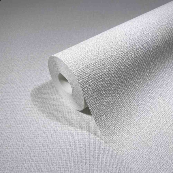 Papel Pintado Liso Blanco