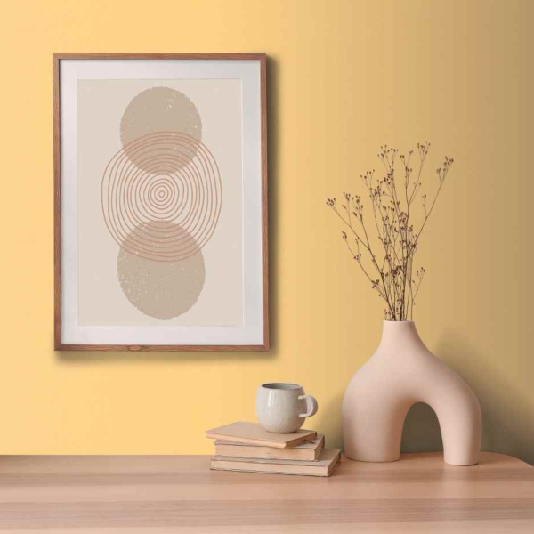 papel pintado amarillo