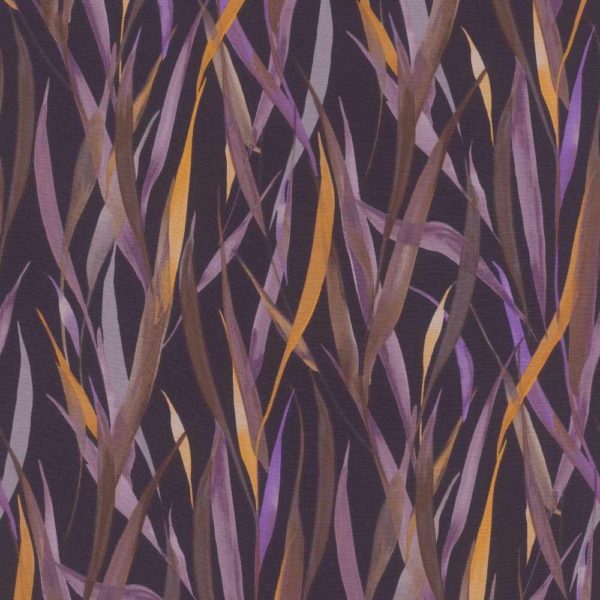 papel pintado hojas finas moradas