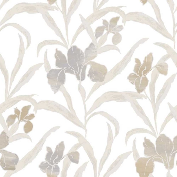 Papel Pintado Salvia Gris