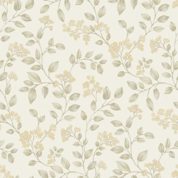 Papel Pintado Flora Beige