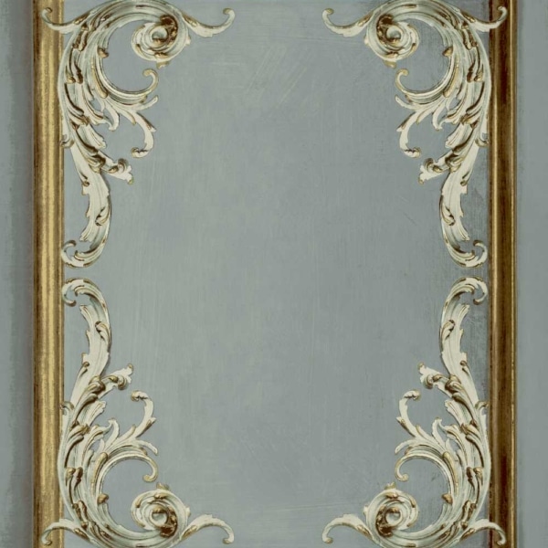 Papel Pintado Cuadro Fondo Azul